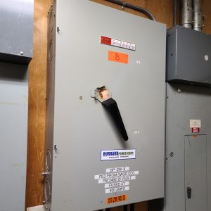 1st Fl Rm 347e Enterior 400 Amp Transformer, The Fortress